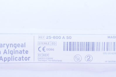 Puritan 25-800A50 Sterile Nasopharyngeal Calcium Alginate Tipped Applicator
